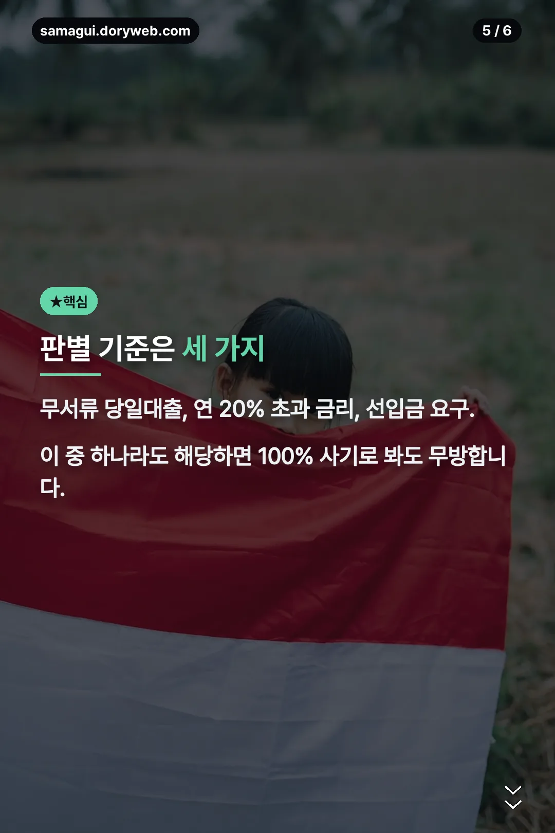 불법 광고 판별 기준