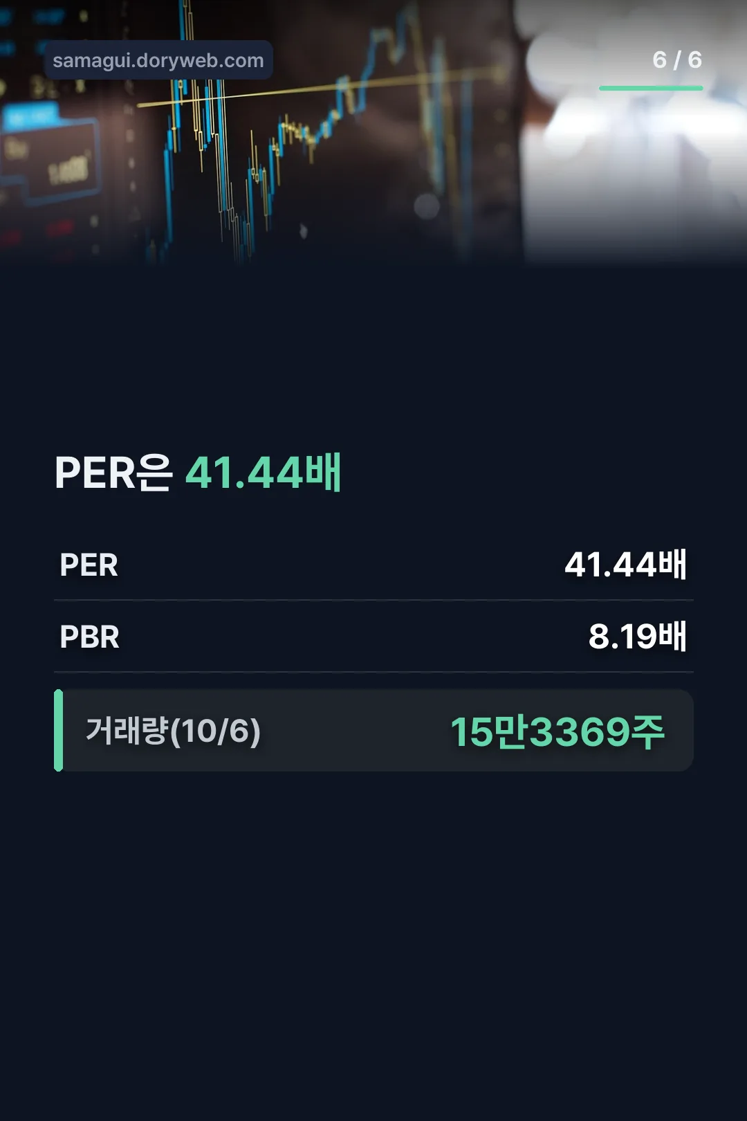 PER·PBR 지표